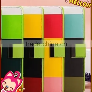 Rainbow Colorful Wallet Leather Case Cover for IPad Mini thumbnail-1