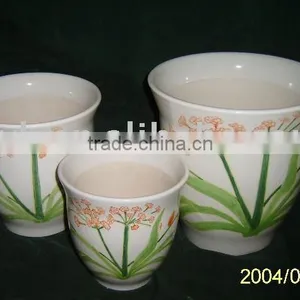 Porcelain Flower Pot thumbnail-1