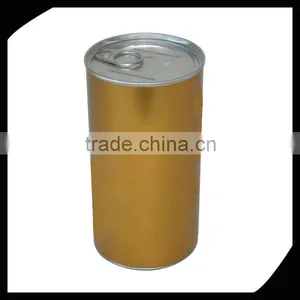 Round Pop-top Tin Can, Tin Can With Easy Open Ring for Canning thumbnail-1