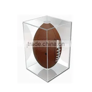 Clear Acrylic Football Display Box thumbnail-2