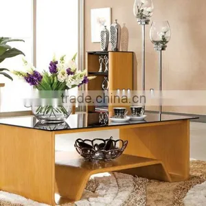 Modern Wooden Coffee Table/Wood Center Table For Living Room thumbnail-1