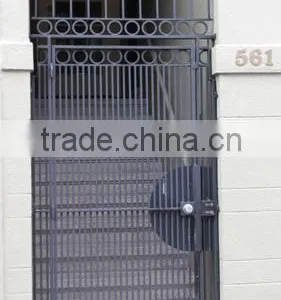 2016 New Style Small Iron Gate, Wrought Iron Villa Gate Designs, Iron Gate Door on .com thumbnail-1