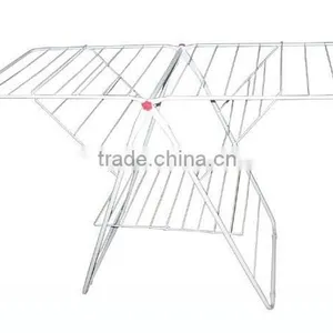 Metal Clothes Drying Rack With Foldable Design thumbnail-3