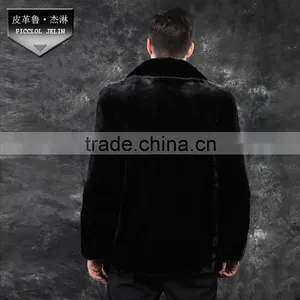 Cheap Nature Men Mink Fur Coats Manufactory thumbnail-2