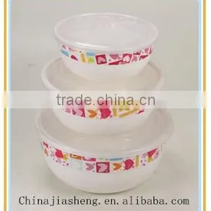 Food Plastic Bowl With Lid thumbnail-1