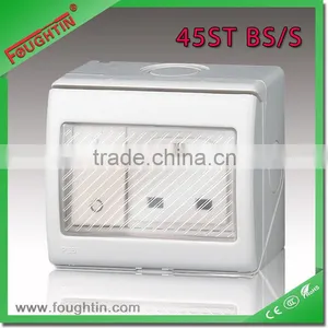 IP55 Waterproof Electrical Switch Socket 1Gang Waterproof Socket Wall Switch and Socket thumbnail-1