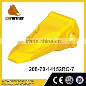 208-70-14152RC-7 Full Range Types Excavator Mug Digging Bucket Teeth for PC400 thumbnail-1