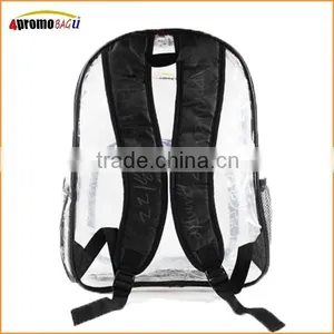 2015 Promotional Wholesale Gift Transparent Backpack thumbnail-3