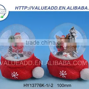 Best Sale Christmas Polyresin Inflat Christma Snow Globe Decor Fashion Designed thumbnail-1