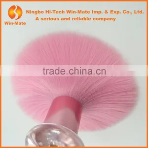 High Quality Mini Size Pink Face Use Kabuki Nylon Hair Brushes thumbnail-2