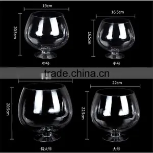 Lead Free Crystal Material Large Capacity Brandy Glass Cup Use for KTV,bar or Restaurant thumbnail-4