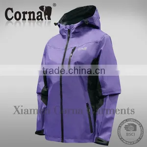 Wholesale Fashionable Purple Windproof Chinese Jacket thumbnail-1