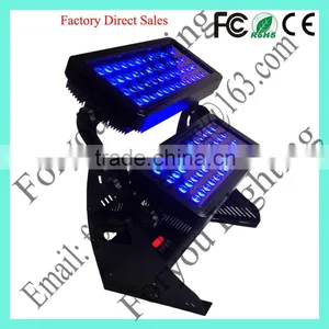 Factory Wholesale Outdoor IP65 Waterproof Rainproof Building City Color Light 96x15W RGBWA+UV 6-IN-1 LED Wall Washer thumbnail-3