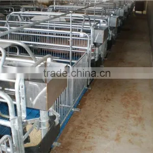 Hot Galvanized Farrowing Crate for Pig With Metal Fence thumbnail-2