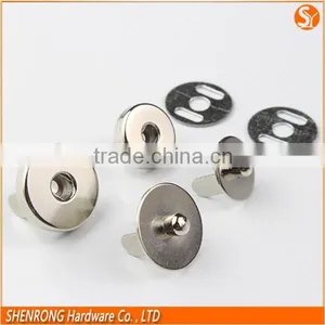Custom Bag Lock Metal Button for Bags and Handbags Iron Material thumbnail-2
