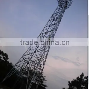 25m Four Legged Lattice Angle Steel Communication Tower thumbnail-1