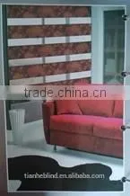 Flower Jacquard Zebra Blinds Fabrics, Sun Shade Zebra Blinds thumbnail-1