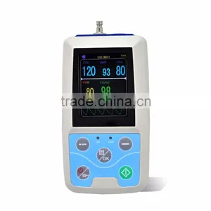 ISO CE Approved Compact and Portable ABPM+SPO2 Handhheld Multifunctional Patient Monitor thumbnail-1