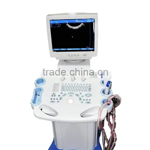 CE Approved PC Platform Trolley Ultrasound Scanner RUS-9000C With Convex Probe Ultrasound Machine thumbnail-3