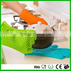 Kitchen Accessories Tools Silicone BBQ Gloves thumbnail-2