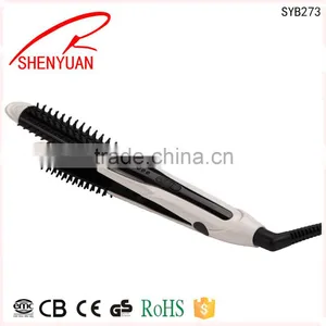 ISO Hot Sell Mini 100 Ceramic Hair Straightener Water Transfer Flat Iron thumbnail-3