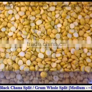 Chana Dal / Black Chana Split / Kala Chana Split / Desi Chickpeas Split / Brown Chickpeas Split / Cicerarietinum (Red Ruby) thumbnail-3