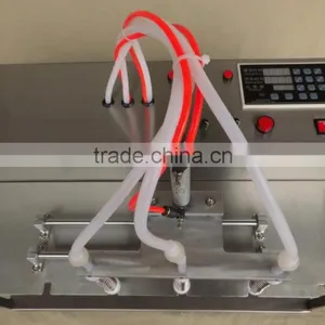Hot Sale 3 Nozzles Liquid Spout Bag Filling Machine For Milk Juice thumbnail-4