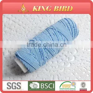 100% Polyester Elastic Weaving Thread Natural Latex Rubber Thread thumbnail-1