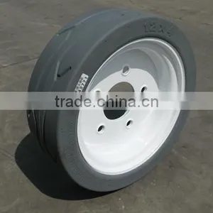 Skyjack Scissor Lift Machine Solid Rubber Wheel Tire 12x4 2.00-8 16x5x12 4.00-8 thumbnail-5