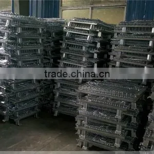 Industrial Wire Container Stacking Storage Container thumbnail-1