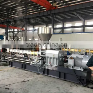 Small High Filling Plastic Granulator Twin Screw Extruder Granules for pp pe Filer Pellets thumbnail-3