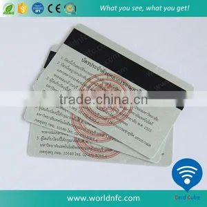 Best Selling Cr80 Blank PVC Plastic Cards With Magnetic Stripe thumbnail-2