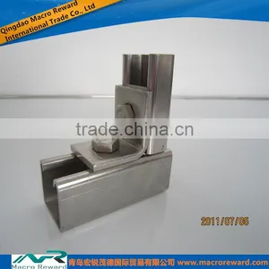 ASTM DIN Q235 304 316 Steel Strut Channel Bracket for Office thumbnail-1