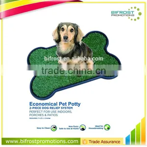 Pet Accessories Bone Shaped Indoor Toilet Dog Pee Mat Pet Potty thumbnail-1