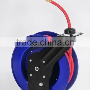 Metal Material Air Hose Reel With 15m Rubber Air Hose thumbnail-2