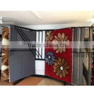 Floor Standing Multi-Ways Metal Display Rack for Carpet thumbnail-4