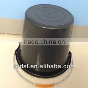 Mini Bucket, Small Black Bucket, Small Size Water Bucket Wholesale thumbnail-1