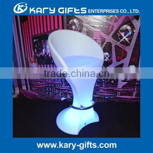 Led Furniture Light Curve Bench Light up Growing Bar Chair With Led Lights thumbnail-6