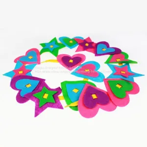 Heart Shape Felt Assortment Chain thumbnail-2