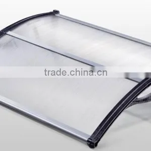 DIY Awning Extension Polycarbonate Door Canopy With Plastic Brackets thumbnail-2