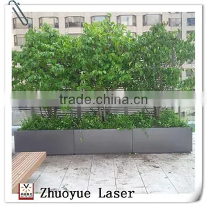 Stainless Steel Flower Planters With Laser Cutting Bending and Welding/sheet Metal Farication/metal Flower Pots Fabrication thumbnail-3