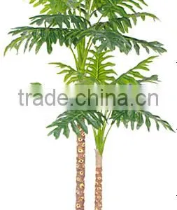 Indoor Home Garden Decorative 100cm to 300cm Height Make Artificial Green Philodendr Live Bonsai Tree EXLYPZ06 0503 thumbnail-3