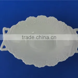 600ml Cheap White Large Ceramic Mixing Bowls Customized thumbnail-1