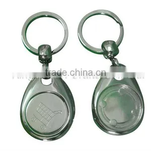 Shopping Car Metal Keychain thumbnail-1