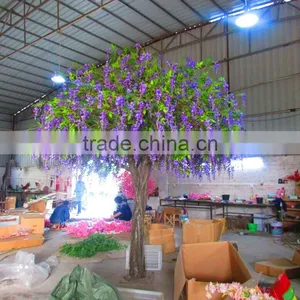 Wedding Decorative Artificial Wisteria Flower Tree for Sale thumbnail-1