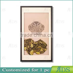 Framed Handmad Fabric Painting Designs Scenery Art thumbnail-3