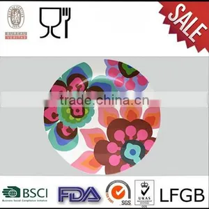 Cheap Dishwasher Safe Custom Printing Melamine Dinner Plates thumbnail-1
