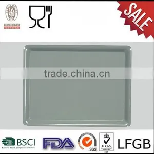 Solid Color Melamine Serving Tray,rectangular Gray Melamine Tray thumbnail-1