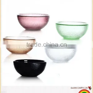 Colored Glass Bowl thumbnail-1