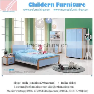 SJ6601 Kids Wood Bedroom Furniture and Classical Kids Bedroom Furniture thumbnail-1
